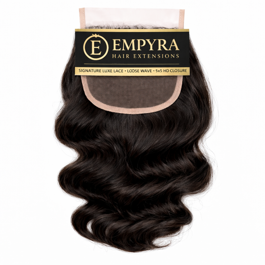 Empyra™ Signature Luxe Loose Wave 5x5 HD Closure