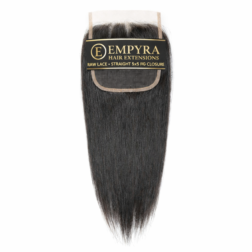 Empyra™ Raw Straight 5x5 HD Closure