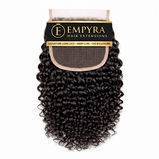 Empyra™ Signature Luxe Deep Curl 5x5 HD Closure