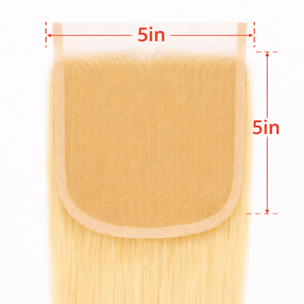 Empyra™ Essential 613 Blonde Straight 5x5 HD Lace Closure